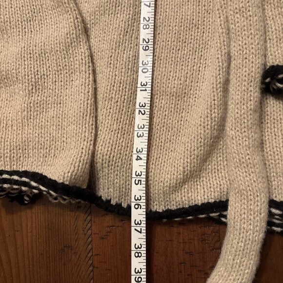 SHEIN Ladies Heavy Beige Knit Sweater Dress Size Medium - Picture 5 of 6